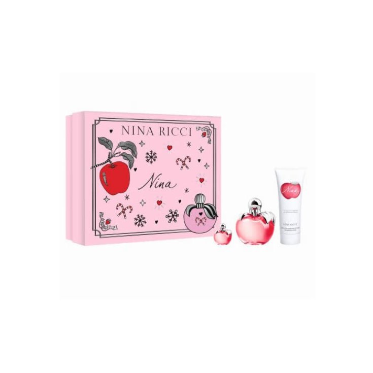 Nina Ricci Nina Eau De Toilette Spray 50ml Set 3 Parts 2019