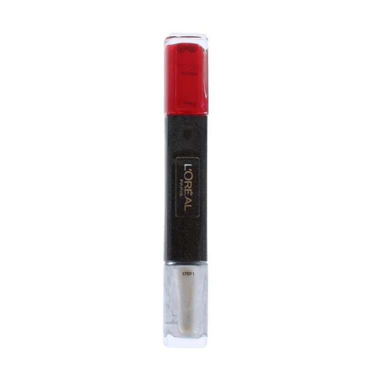 L'OREAL INFAILLIBLE DUO BARRA DE LABIOS FUCSHIA 1UN