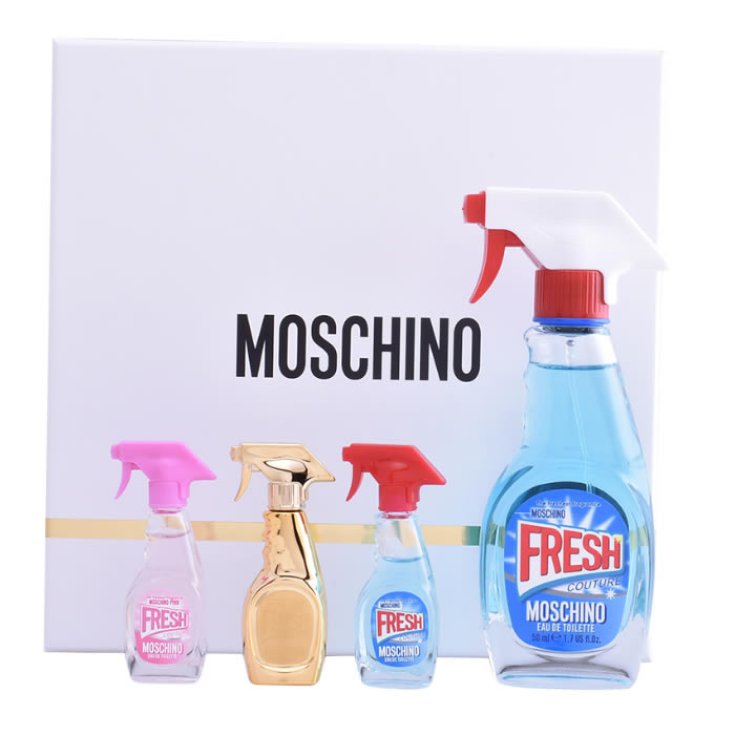 Moschino Fresh Couture Eau de Toilette 100ml+100ml Bl+100ml Bath & Sg+Key  Holder Set : Buy Online at Best Price in KSA - Souq is now Amazon.sa: Beauty