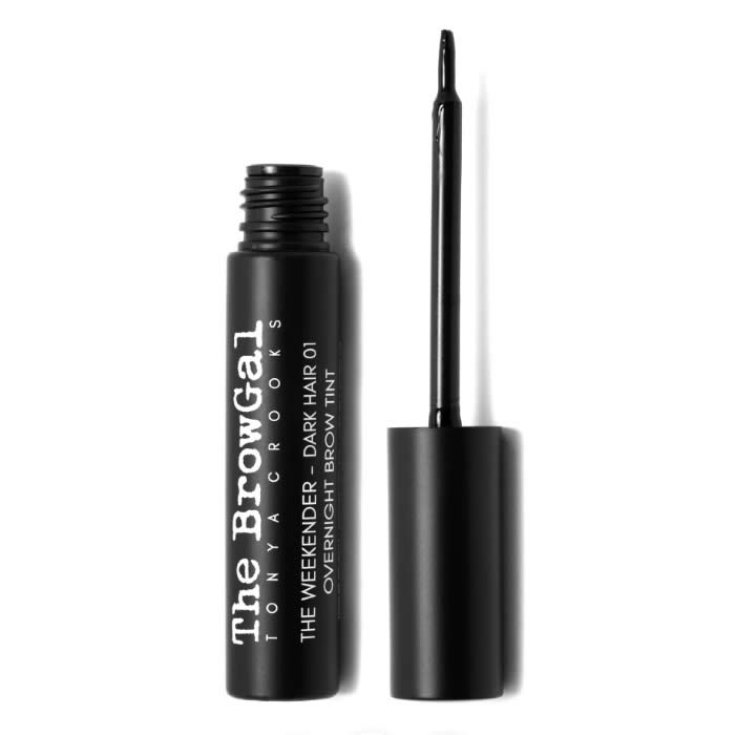 The BrowGal The Weekender Overnight Brow Tint 01 Dark Hair