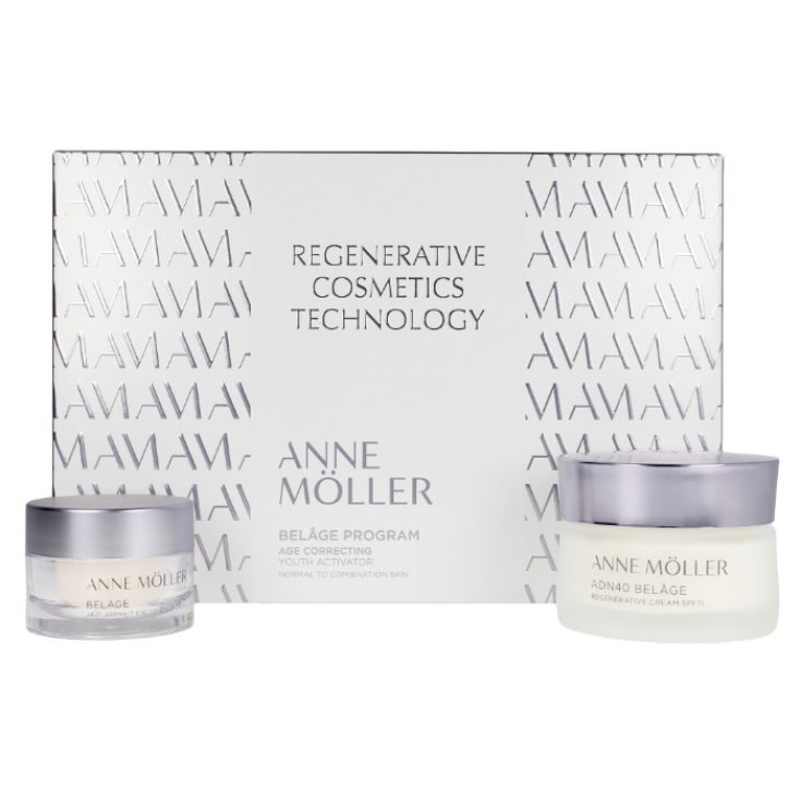 Anne Moller Belâge Regenerative Cream Normal To Combination Skin Spf15 50ml Set 2 Parts