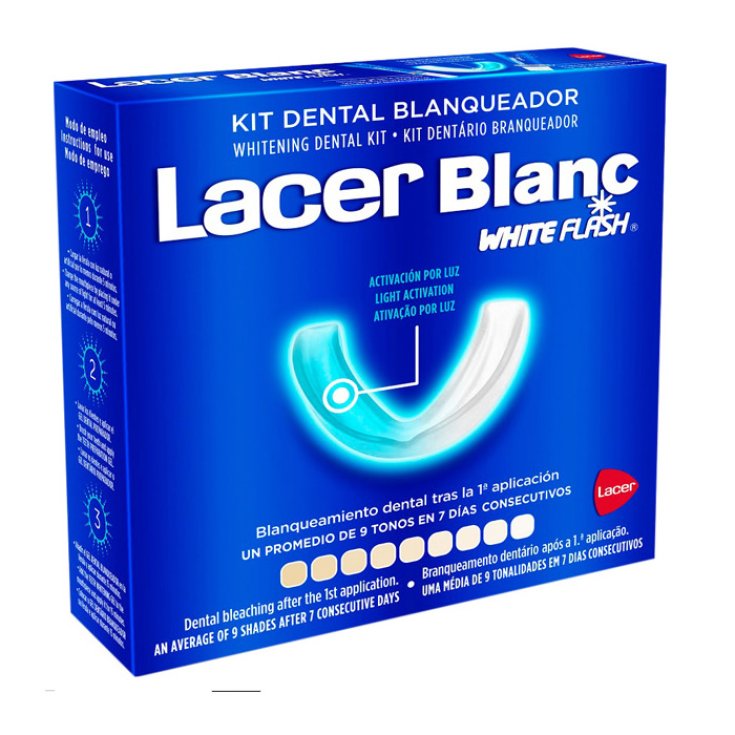 Lacer Blanc White Flash Set 3 Parts