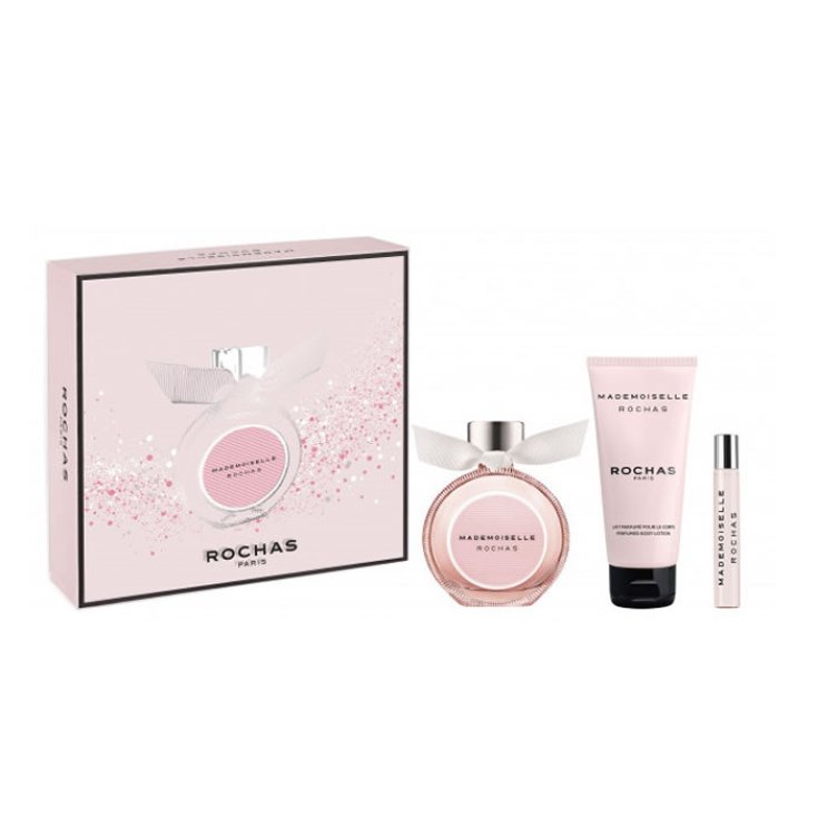 Mademoiselle Rochas Eau De Parfum Spray 90ml Set 3 Parts 2019