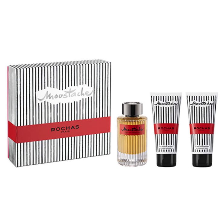Rochas Mustache Eau De Parfum Spray 125ml Set 3 Parts 2020