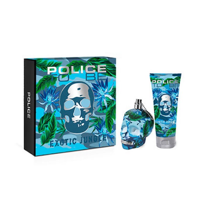 Police To Be Exotic Jungle Man Eau De Toilette Spray 75ml Set 2 Parts 2019
