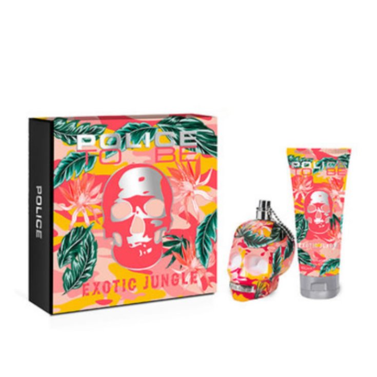 Police To Be Exotic Jungle Woman Eau De Toilette Spray 75ml Set 2 Parts 2019