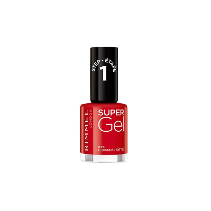 Rimmel London Supergel Kate Nail Lacquer 059 Hibiscus Hottie