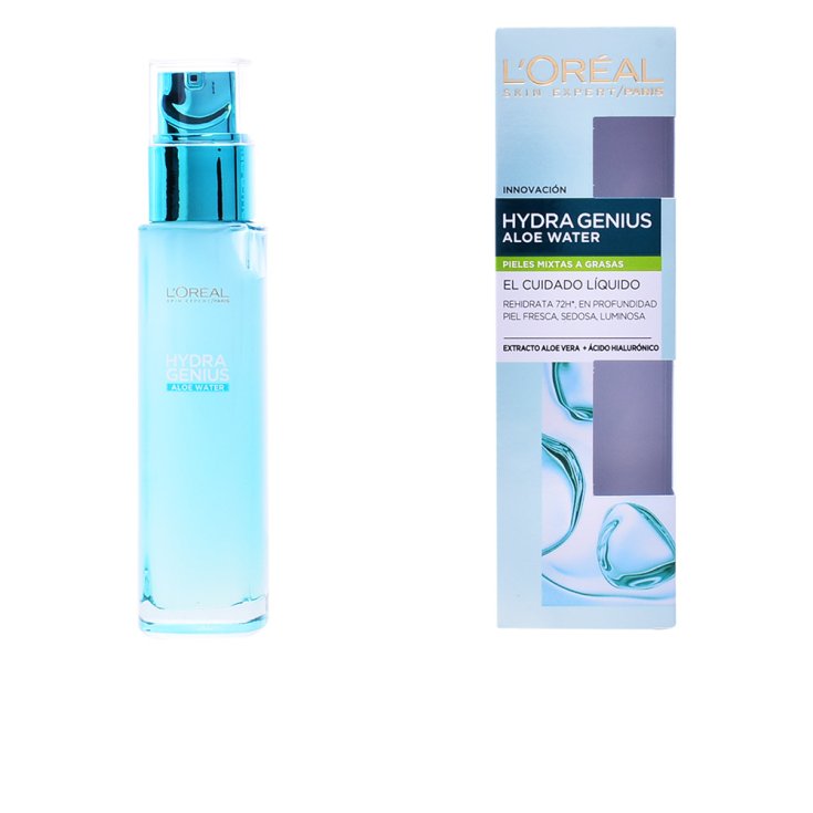 HYDRAGENIUS ALOE WATER piel mixed with grase 70 ml