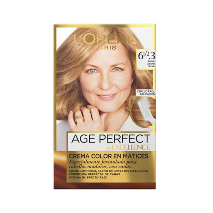 Loreal Excellence Age Perfect 61 2.3 Light Golden Chestnut