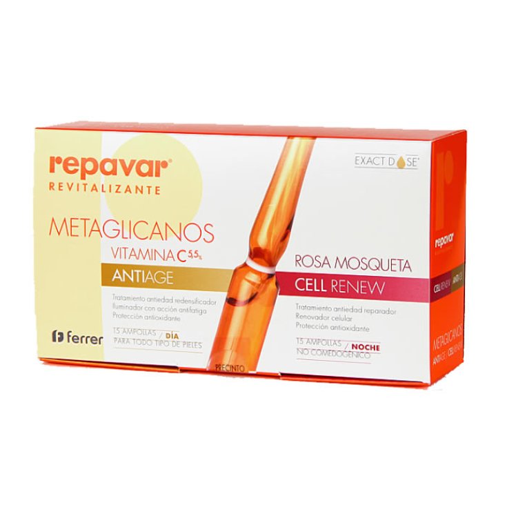 Repavar Revitalize Antiage + Cell Renew 30 Ampoule