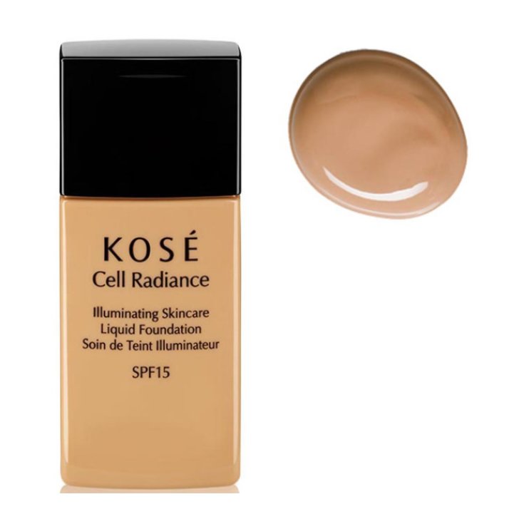 Kosé Cell Radiance Liquid Foundation Spf15 202 Medium Beige 30ml
