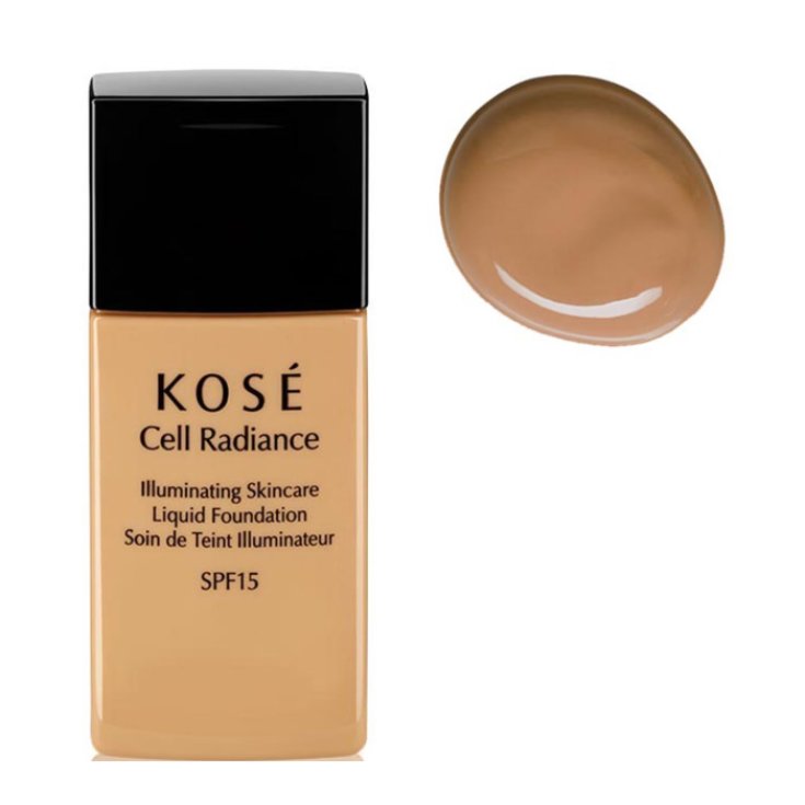 Kosé Cell Radiance Liquid Foundation Spf15 203 Deep Beige 30ml