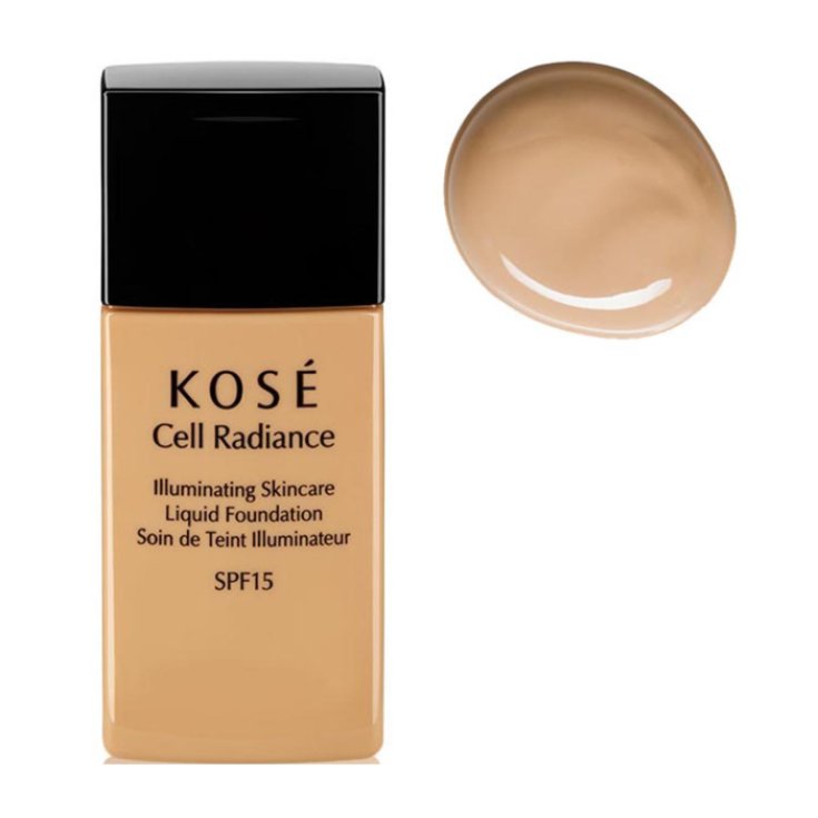 Kosé Cell Radiance Liquid Foundation Spf15 201 Natural Beige 30ml