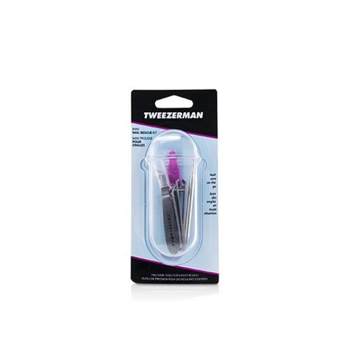 Tweezerman Mini Rescue Manicure Kit Set 4 Pieces