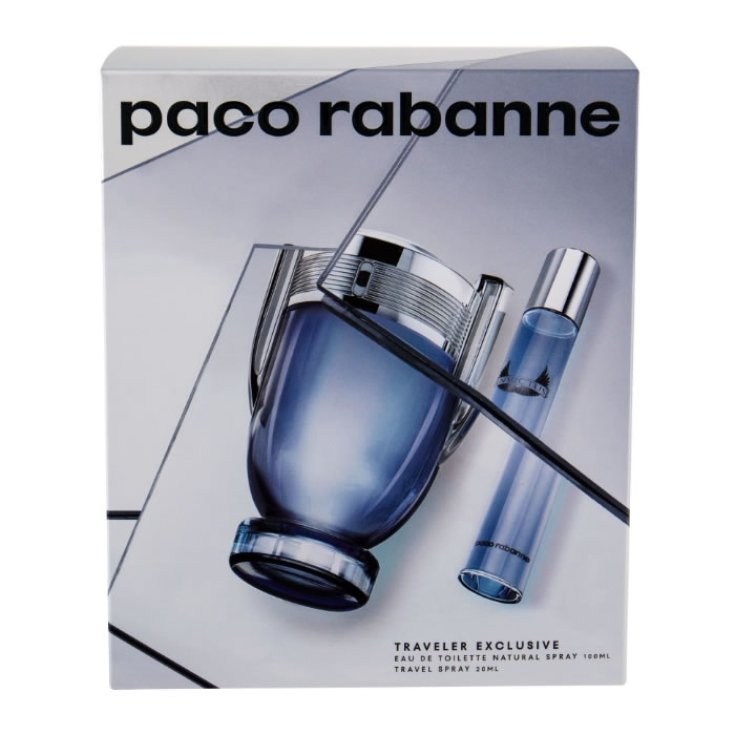 Paco Rabanne Invictus Eau De Toilette Spray 100ml Set 2 Parts 2019