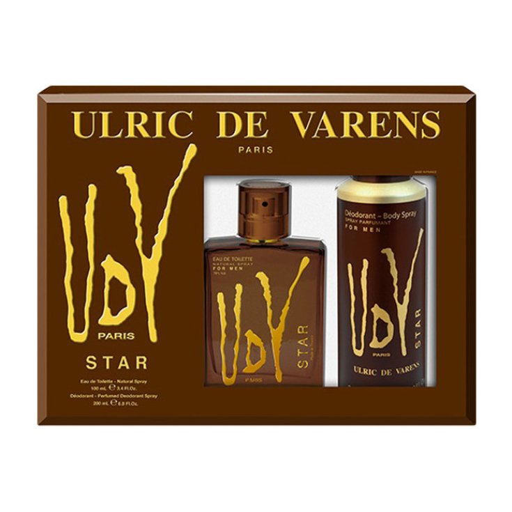 Ulric De Varens Star Eau De Toilette Spray 100ml Set 2 Parts 2019