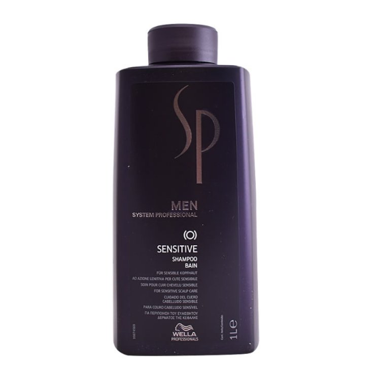 Wella System Professional Men Sensitive Shampoo 1000ml