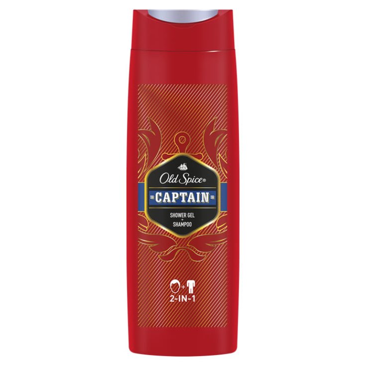 Old Spice Captain Shower Gel & Shampoo 400ml