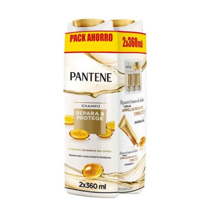 Pantene Pro V Repair & Protect Shampoo 2x 360ml