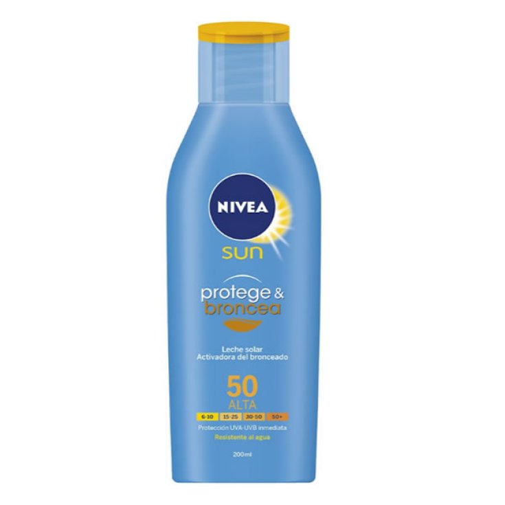 Nive Sun Protect And Bronze Sun Lotion Spf50 200ml