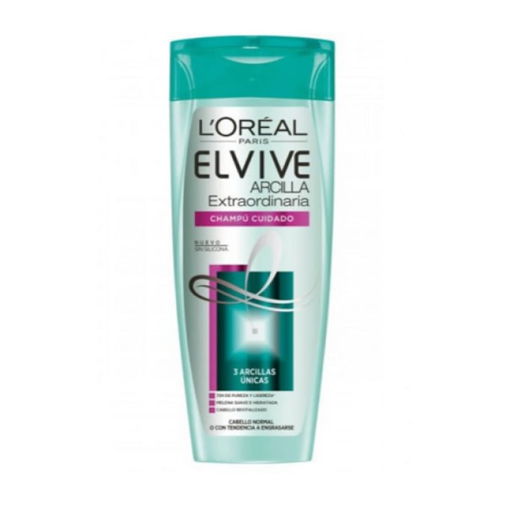 Loréal Paris Elvive Extraordinary Clay Moisturizing Shampoo 370ml