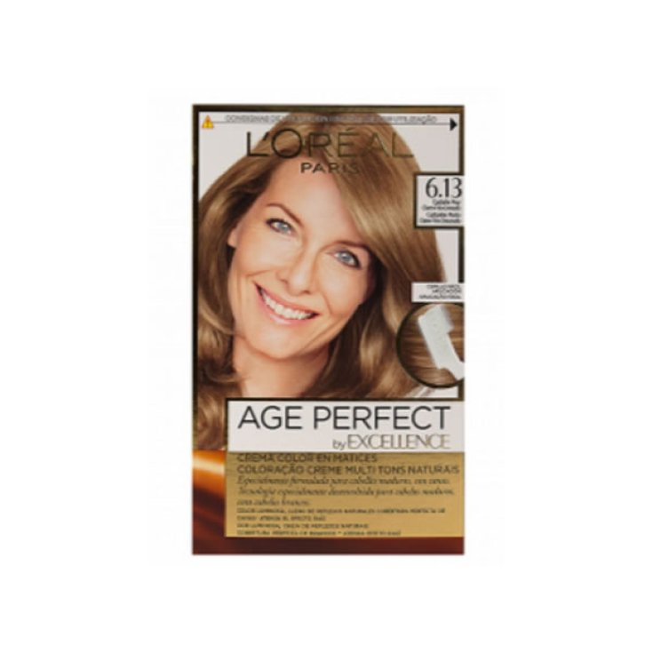 Loreal Excellence Age Perfect 6.13 Cold Golden Brown