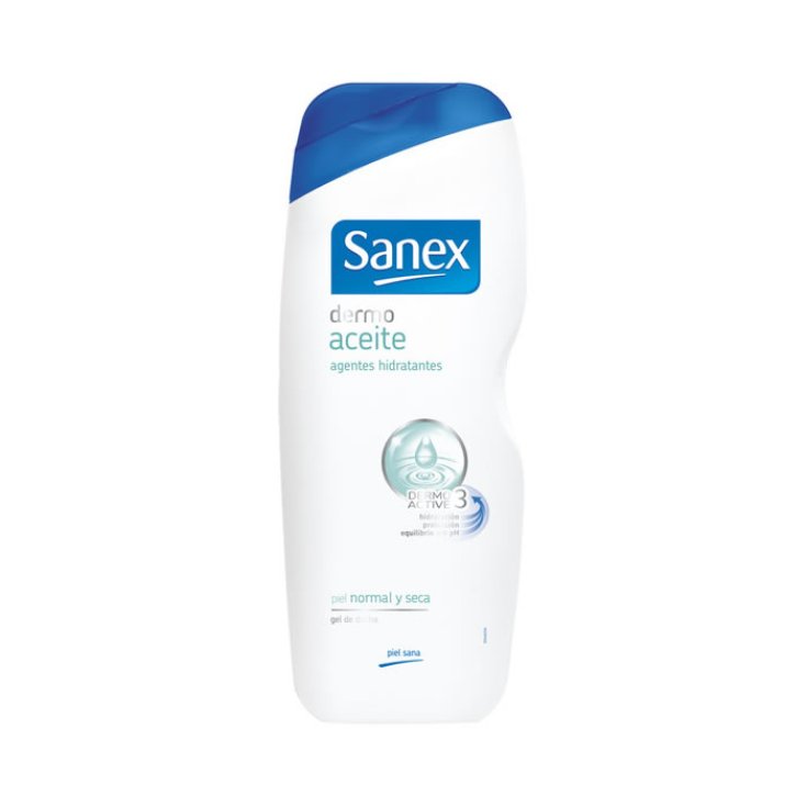Sanex Dermo Oil for Normal To Dry Skin Shower Gel 600ml