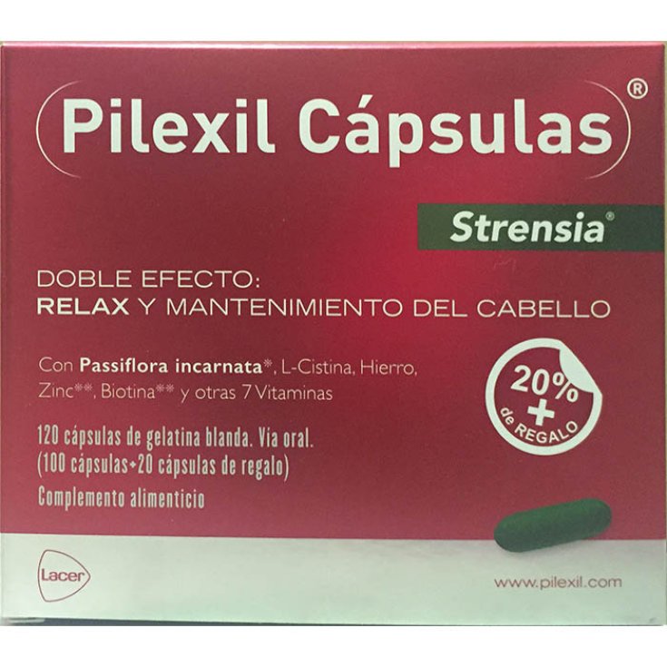 Pilexil Strensia Anti-Hair Loss Capsules 120 Units