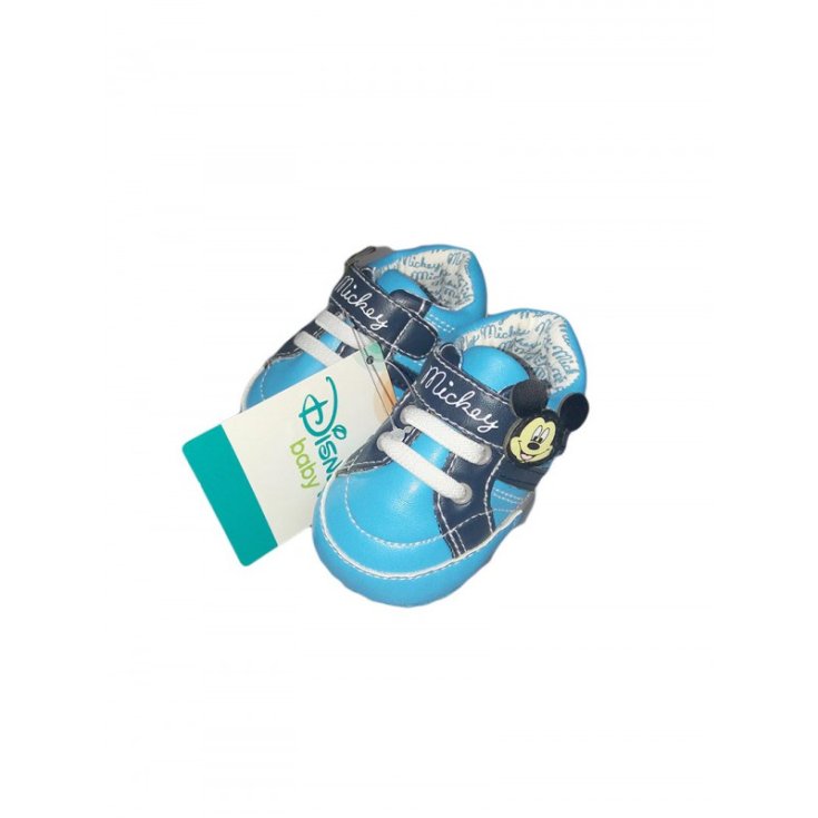 Disney baby Mickey turquoise baby boy shoe 17