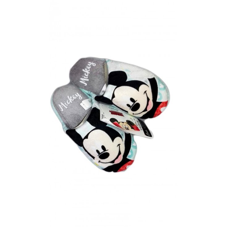 Disney baby boy slipper Mickey green water Sz. 30/31