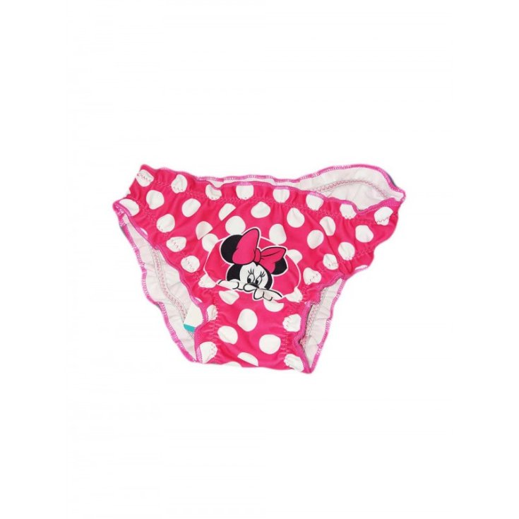 Arnetta Disney baby Minnie pink fuchsia pink swimsuit bathing suit briefs 18 m