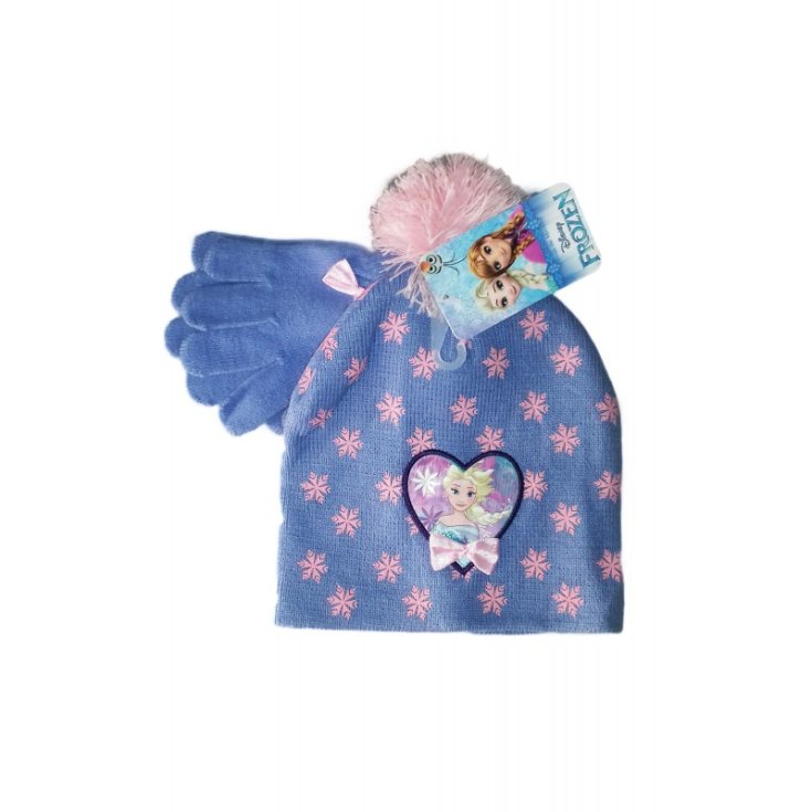 Set 2pcs hat gloves Disney Frozen wisteria girl size 52