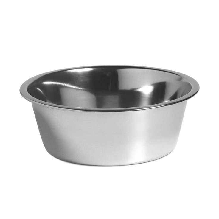 Ferplast Bowl For Cat And Dog Small Steel Bowl 1 Piece