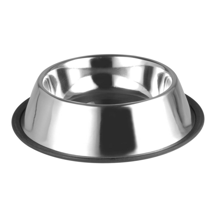 RECORD STAINLESS STEEL BOWL GRAY BASE M 26 CM