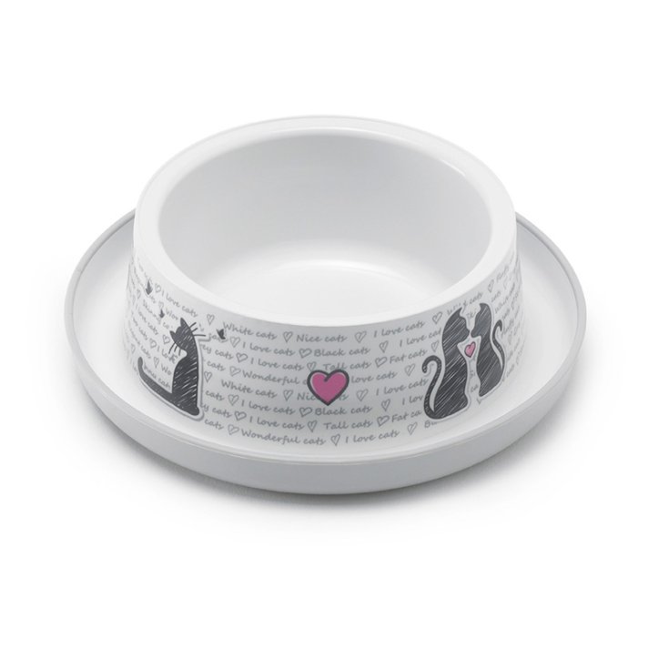 RECORD WITH LOVE NON-SLIP BOWL EA