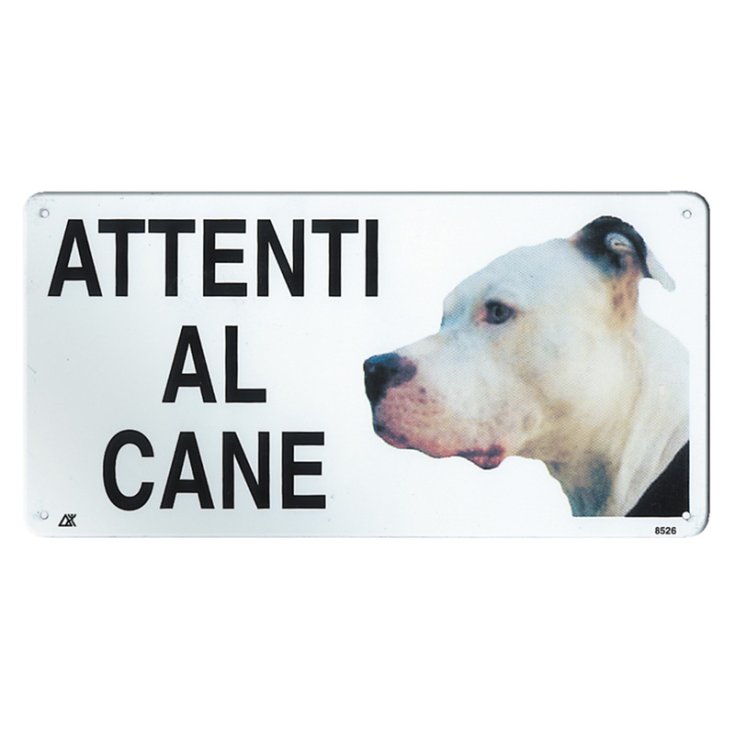 RECORD PLATE BEWARE OF THE DOG MEDIA PITT