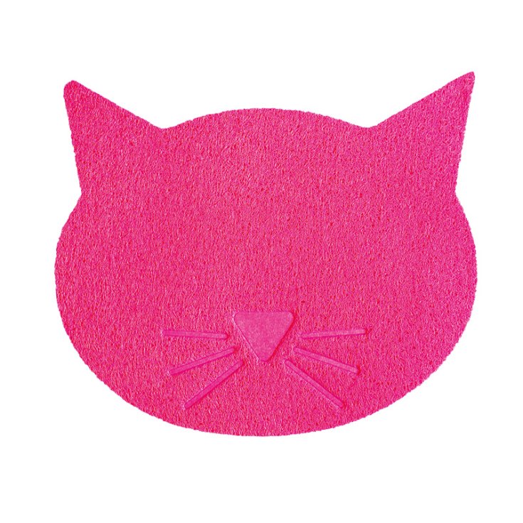 RECORD PINK CAT PVC MAT 43X37