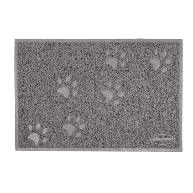 RECORD RECTANGULAR PVC MAT GRI