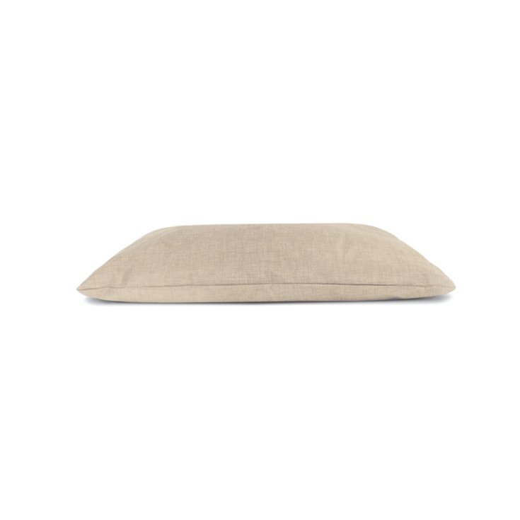 RECORD MONO DESIGN CUSHION RECTANGULAR BEIGE 6