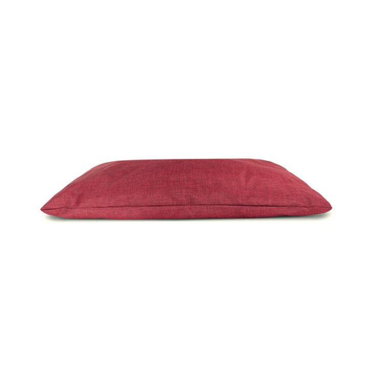 RECORD MONO DESIGN RECTANGULAR CUSHION RED 6