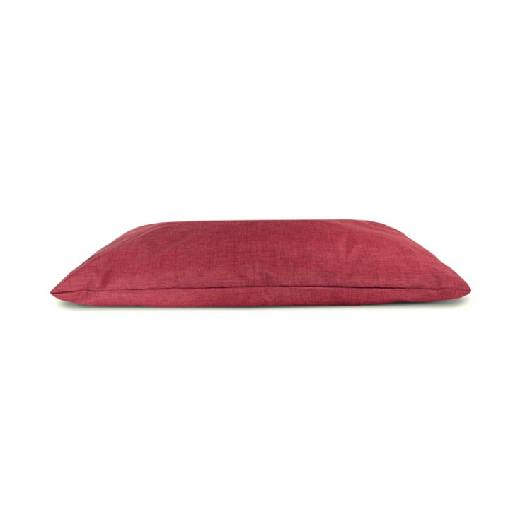 RECORD MONO DESIGN CUSHION RECTANGULAR RED 7