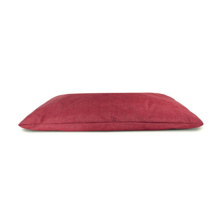 RECORD MONO DESIGN CUSHION RECTANGULAR RED 8