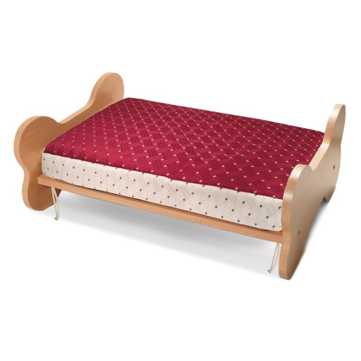 RECORD WOODEN BED WITH FANT MATTRESS