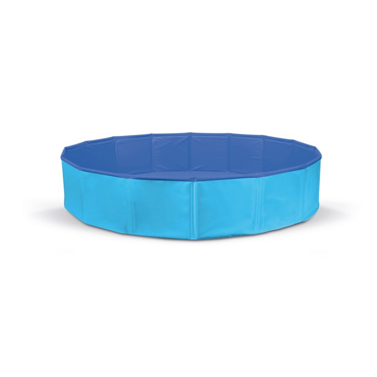 RECORD POOL FOR PETS BLUE L 120X30