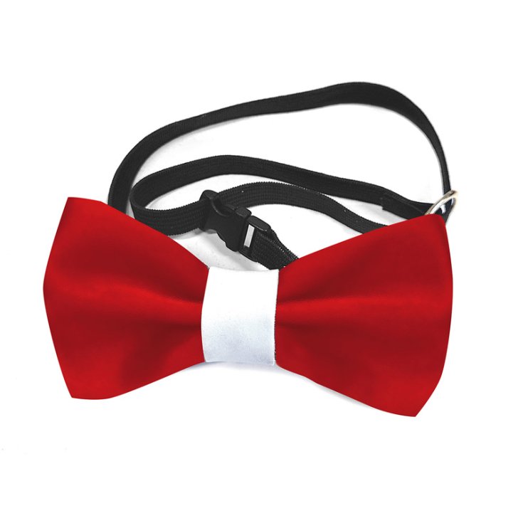 RECORD RECORD-RED BOW TIE, 8 CM, S RO
