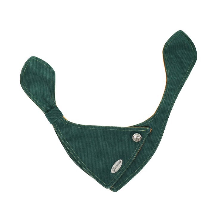 RECORD HERITAGE GREEN BANDANA S 20-28 CM