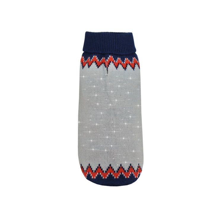 RECORD SWEATER MARZIPAN GRAY XXXS