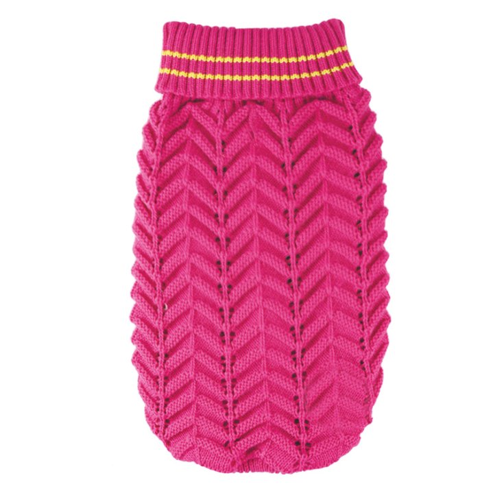 RECORD SWEATER DOLLY FUCHSIA XL 40 48