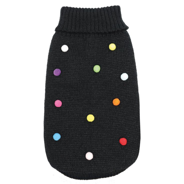 RECORD SWEATER CANDY SHOP BLACK L 31
