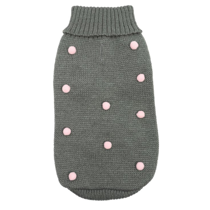 RECORD SWEATER CANDY SHOP GRAY L 3